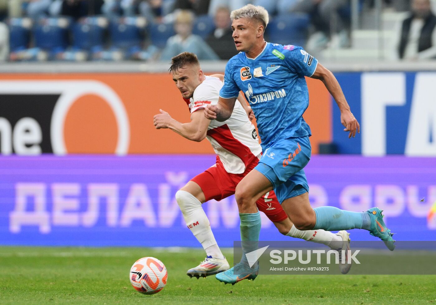 Russia Soccer Premier-League Zenit - Spartak