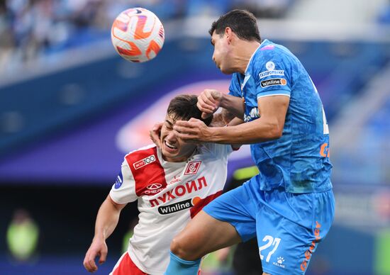 Russia Soccer Premier-League Zenit - Spartak