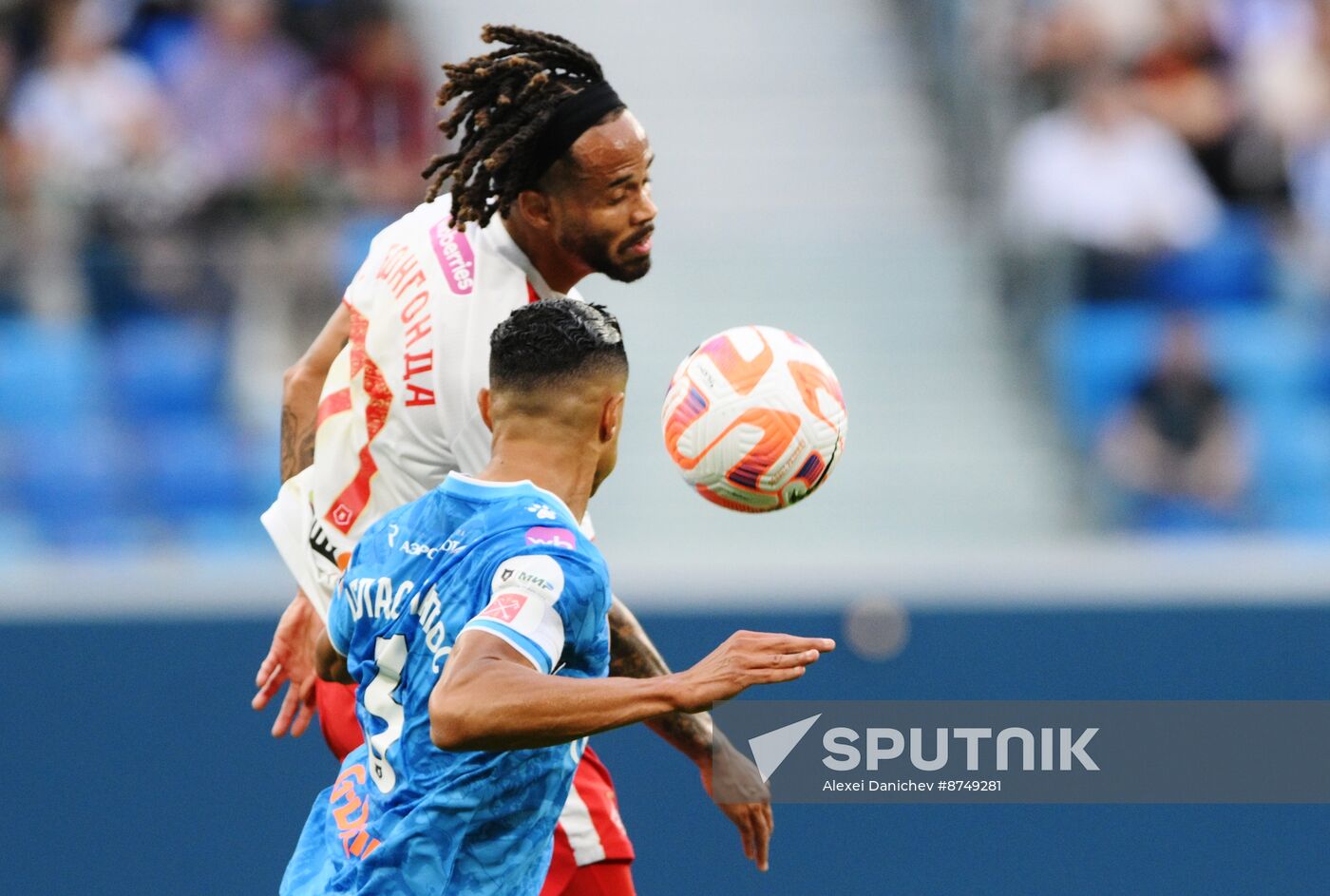 Russia Soccer Premier-League Zenit - Spartak