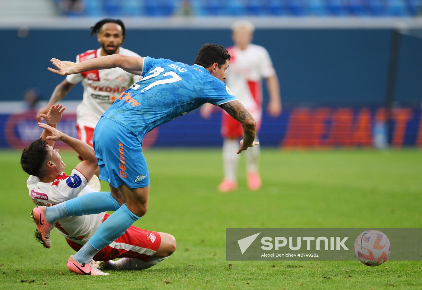 Russia Soccer Premier-League Zenit - Spartak