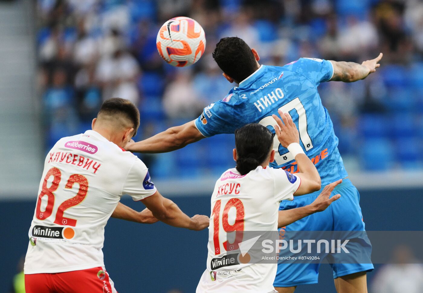 Russia Soccer Premier-League Zenit - Spartak