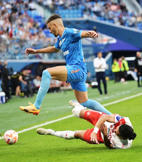 Russia Soccer Premier-League Zenit - Spartak