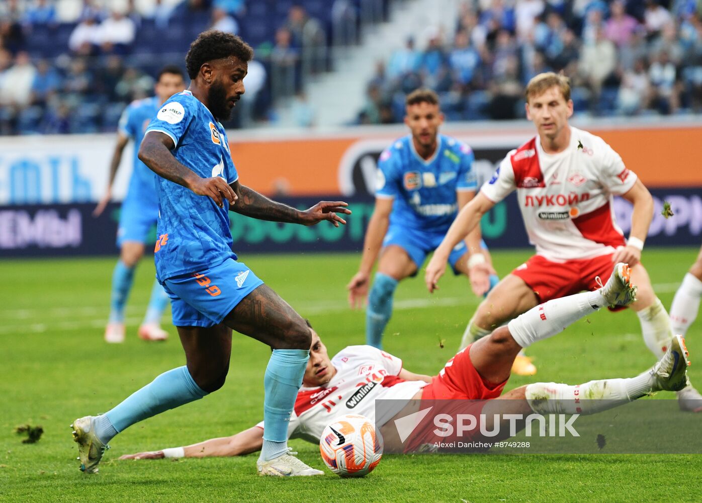 Russia Soccer Premier-League Zenit - Spartak