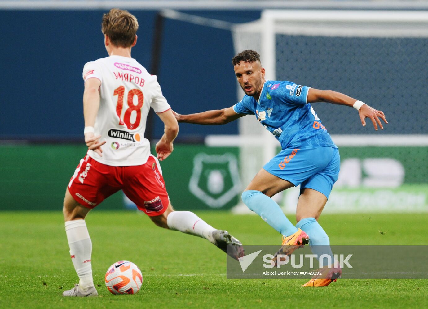 Russia Soccer Premier-League Zenit - Spartak