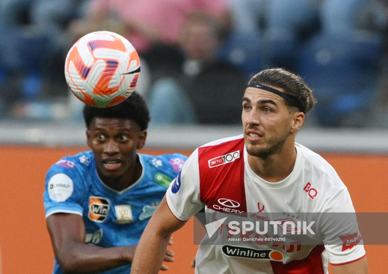 Russia Soccer Premier-League Zenit - Spartak