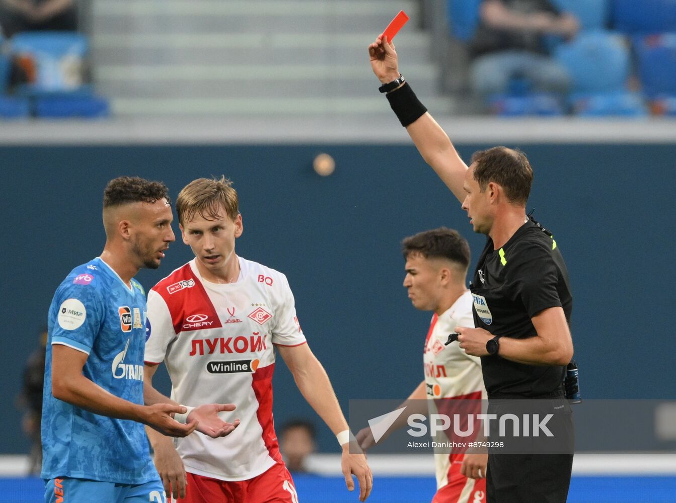 Russia Soccer Premier-League Zenit - Spartak