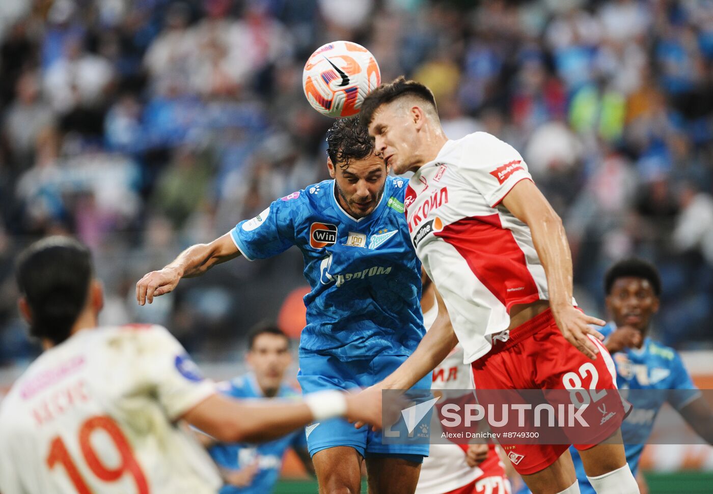 Russia Soccer Premier-League Zenit - Spartak