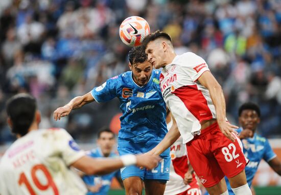 Russia Soccer Premier-League Zenit - Spartak