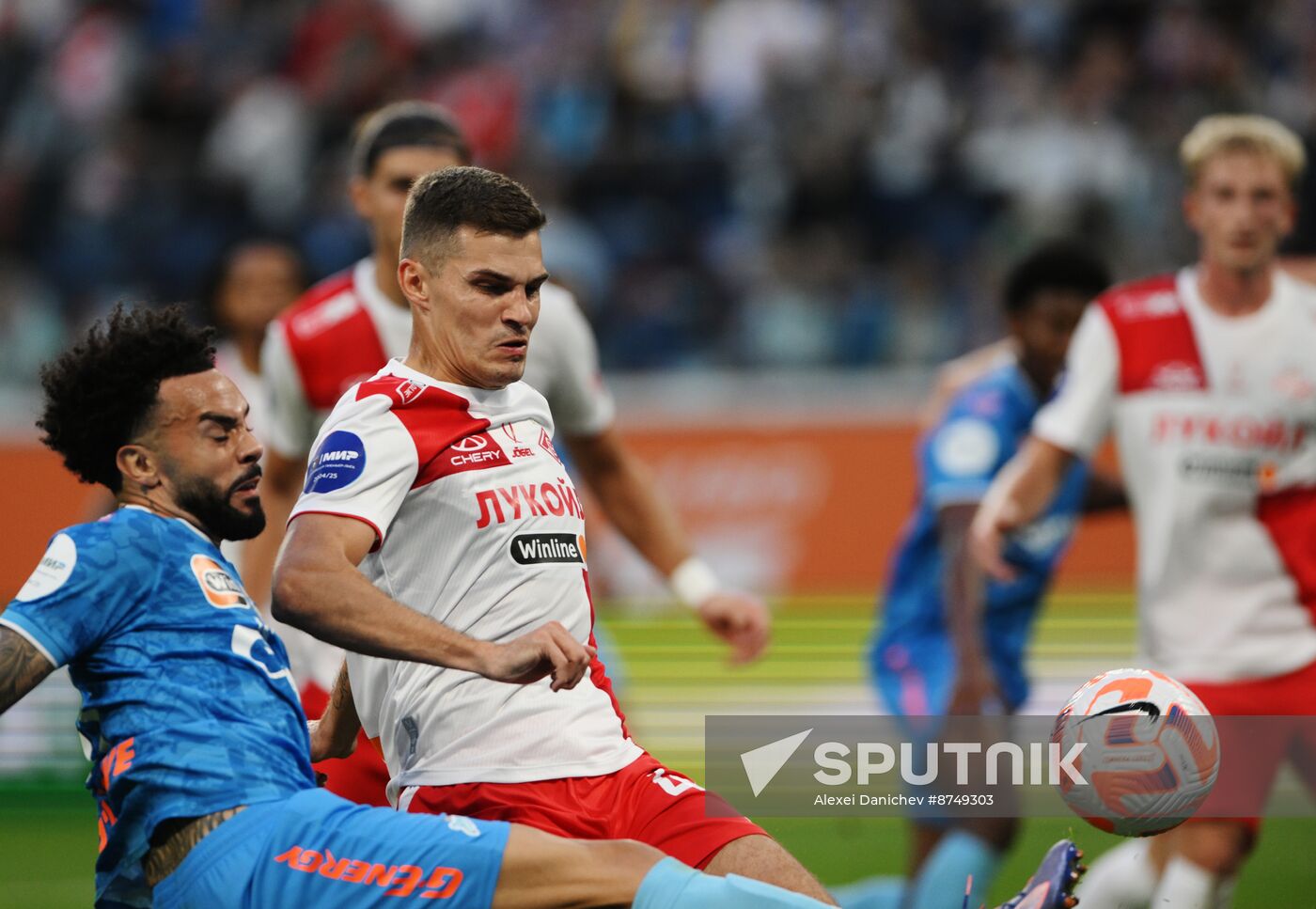 Russia Soccer Premier-League Zenit - Spartak