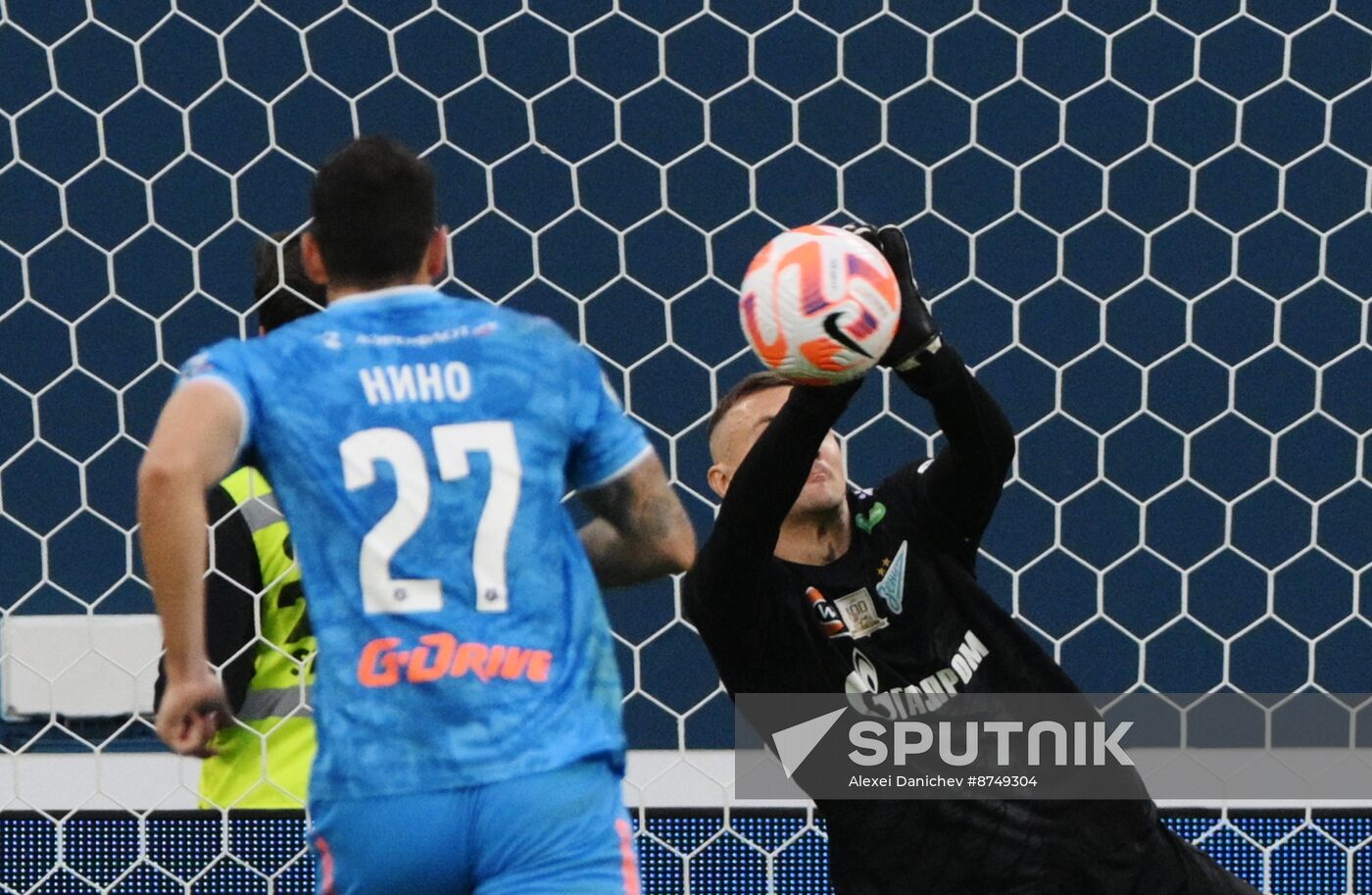 Russia Soccer Premier-League Zenit - Spartak