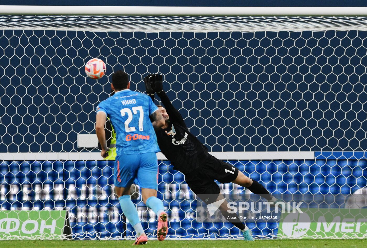 Russia Soccer Premier-League Zenit - Spartak