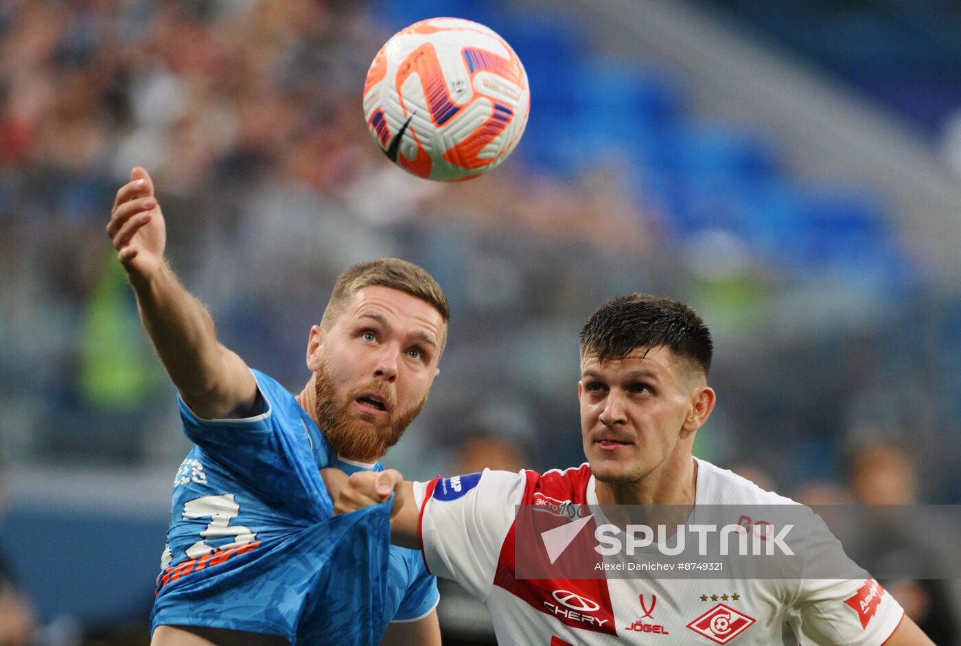 Russia Soccer Premier-League Zenit - Spartak