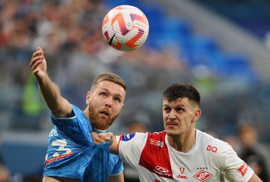 Russia Soccer Premier-League Zenit - Spartak