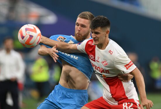 Russia Soccer Premier-League Zenit - Spartak