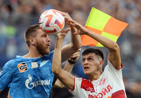 Russia Soccer Premier-League Zenit - Spartak