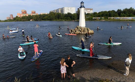 Russia SUP Board Costume Swim