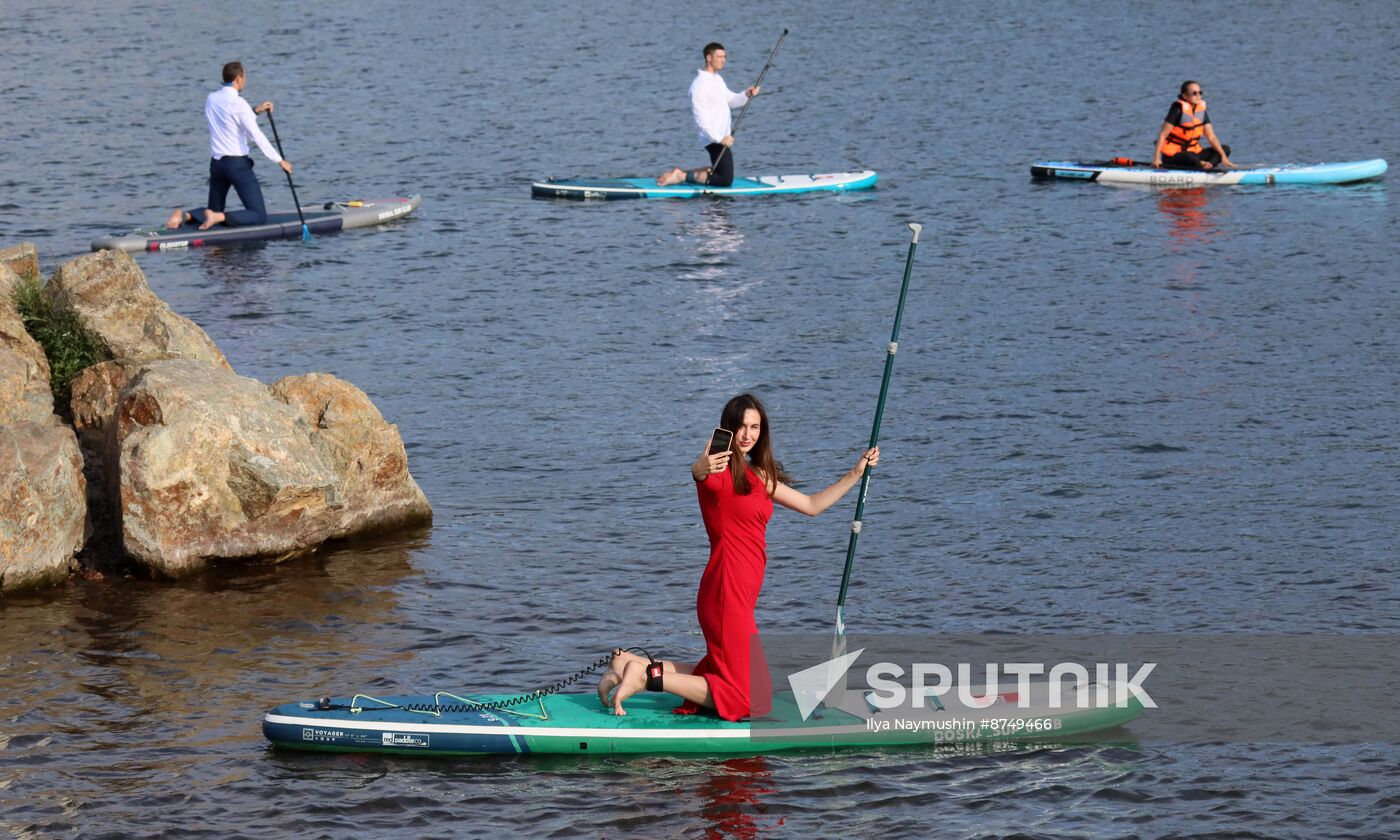 Russia SUP Board Costume Swim