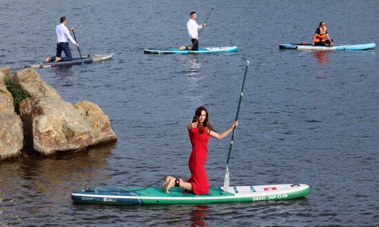 Russia SUP Board Costume Swim