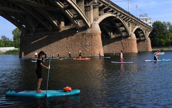 Russia SUP Board Costume Swim