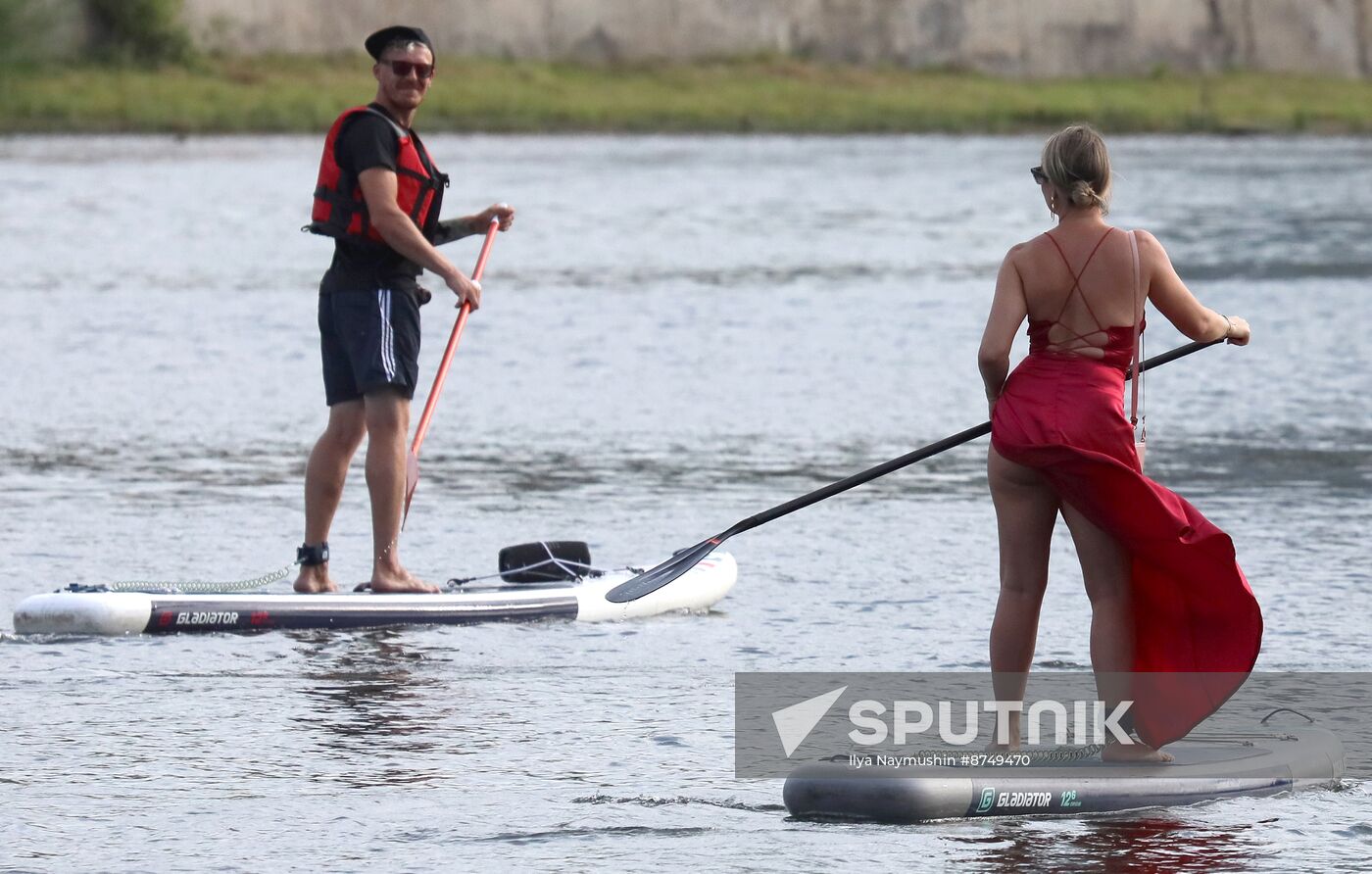 Russia SUP Board Costume Swim