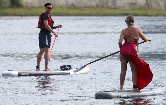 Russia SUP Board Costume Swim