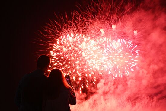 Russia Fireworks Festival