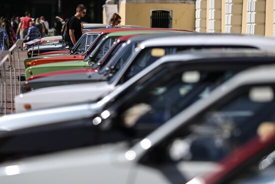 Russia Retro Cars Show