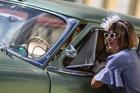 Russia Retro Cars Show