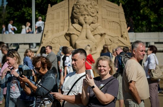 Russia Sand Sculpture Festival
