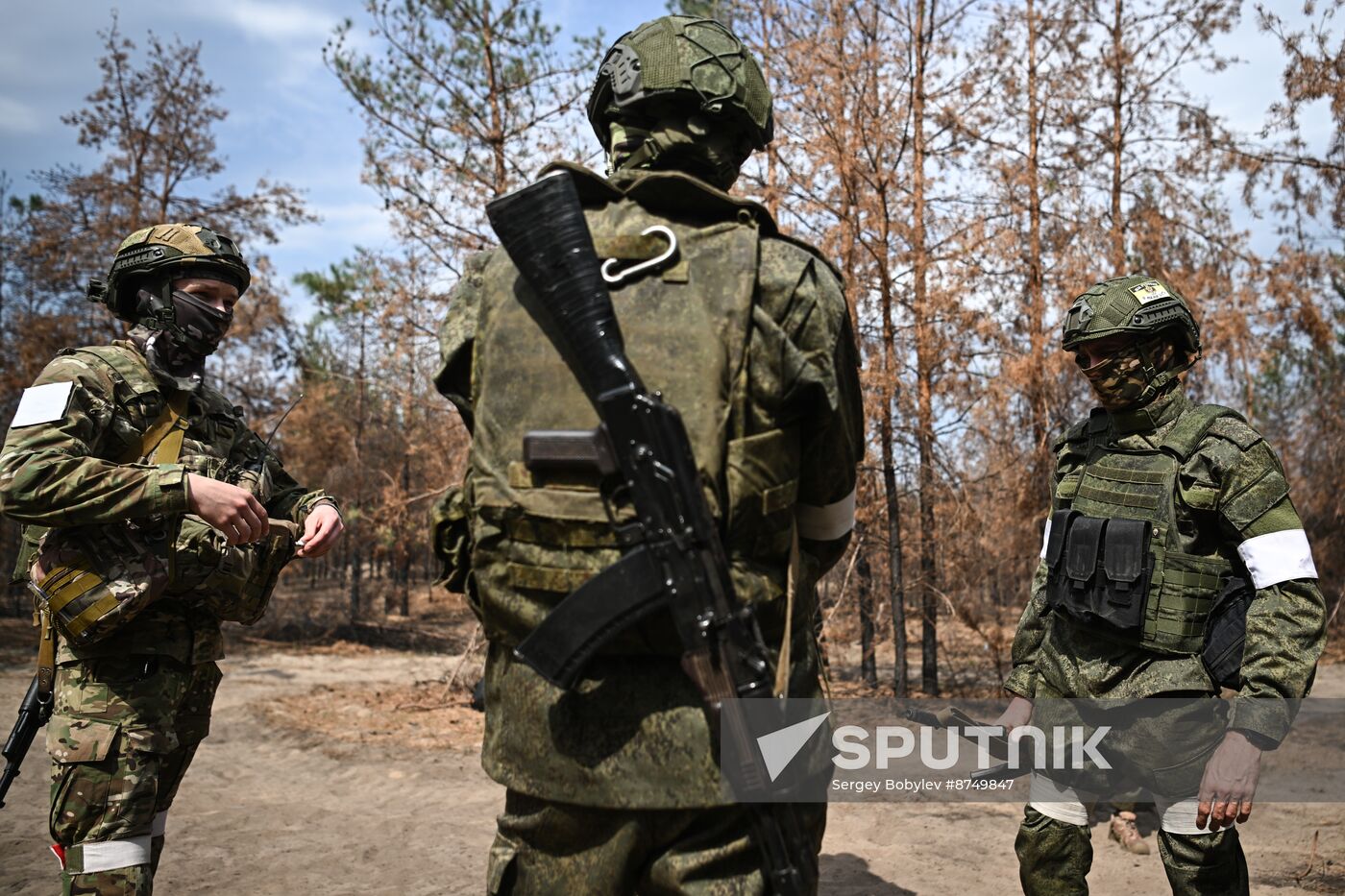 Russia Ukraine Military Operation Artillery Unit