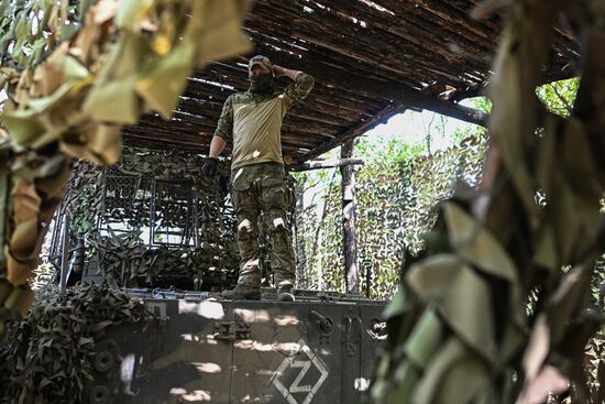 Russia Ukraine Military Operation Motor Rifle Unit