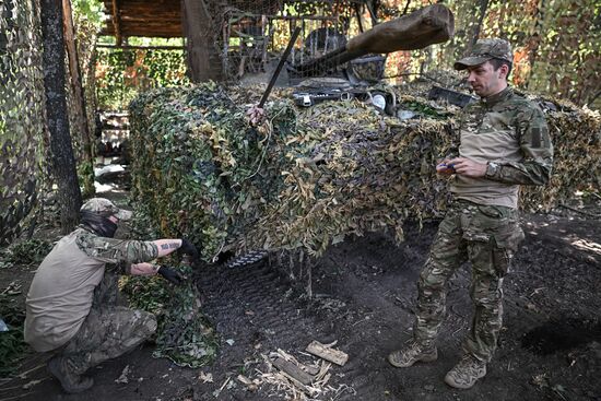 Russia Ukraine Military Operation Motor Rifle Unit