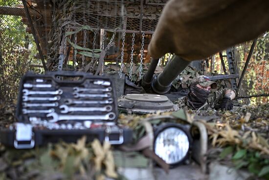 Russia Ukraine Military Operation Motor Rifle Unit