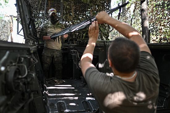 Russia Ukraine Military Operation Motor Rifle Unit