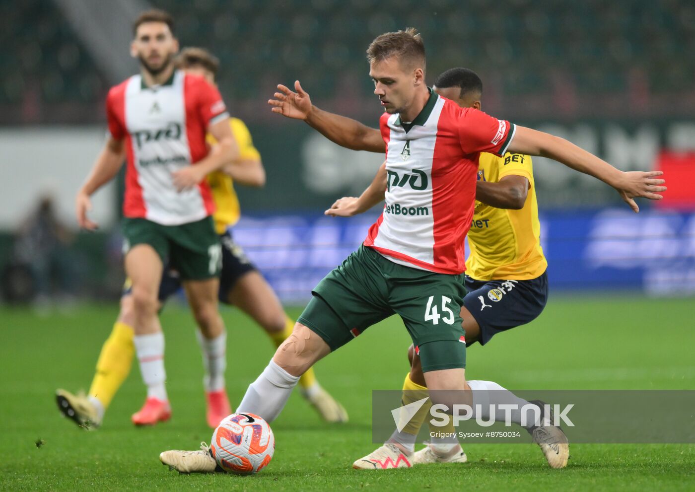 Russia Soccer Premier-League Lokomotiv - Rostov