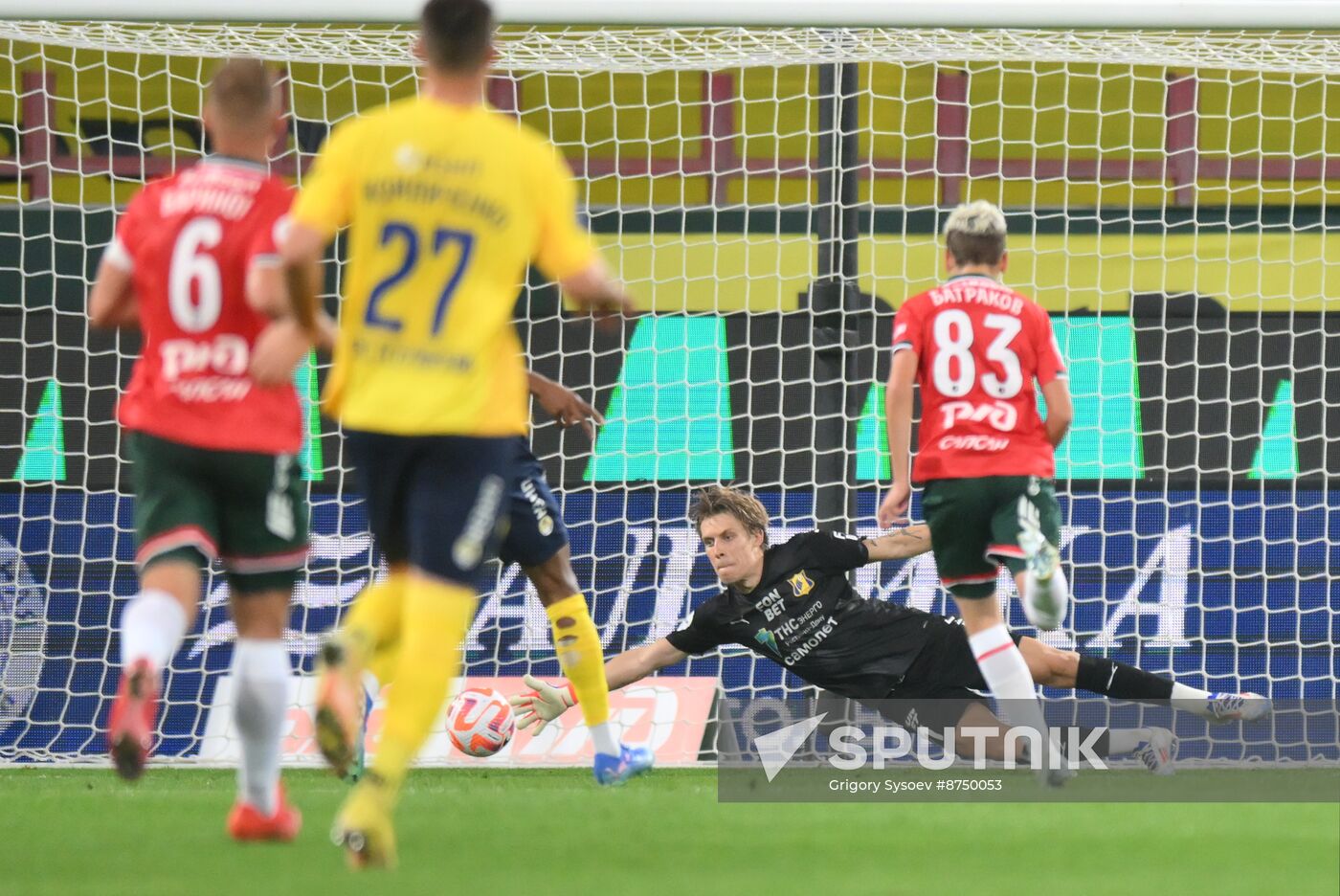 Russia Soccer Premier-League Lokomotiv - Rostov