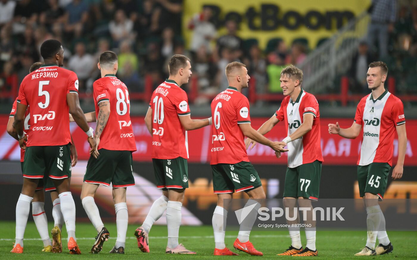 Russia Soccer Premier-League Lokomotiv - Rostov