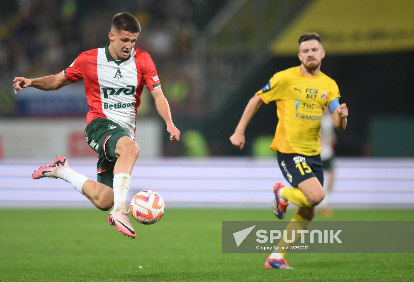 Russia Soccer Premier-League Lokomotiv - Rostov