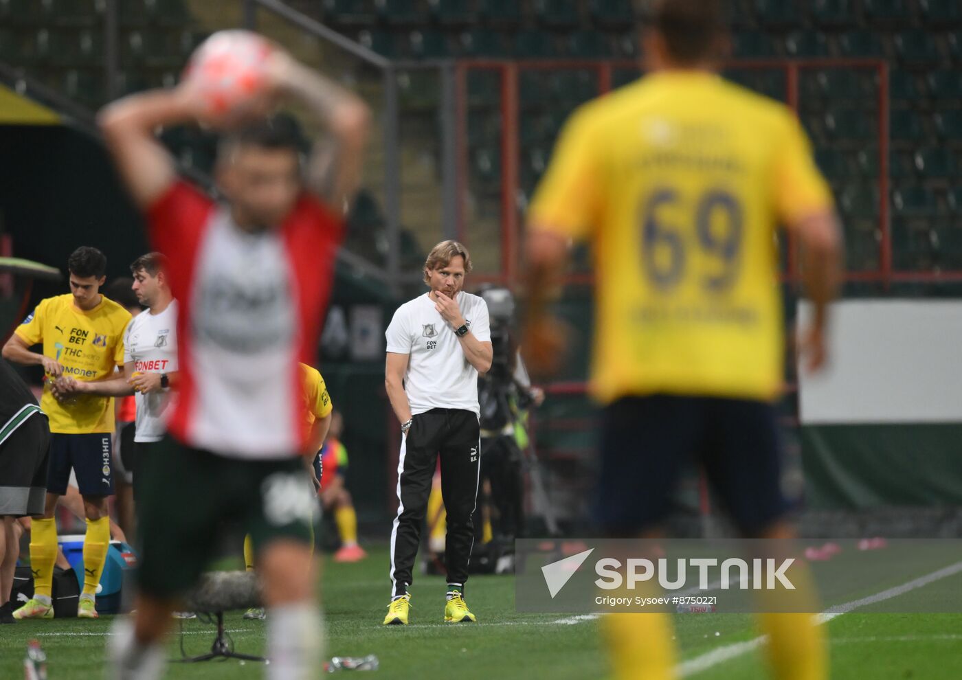 Russia Soccer Premier-League Lokomotiv - Rostov