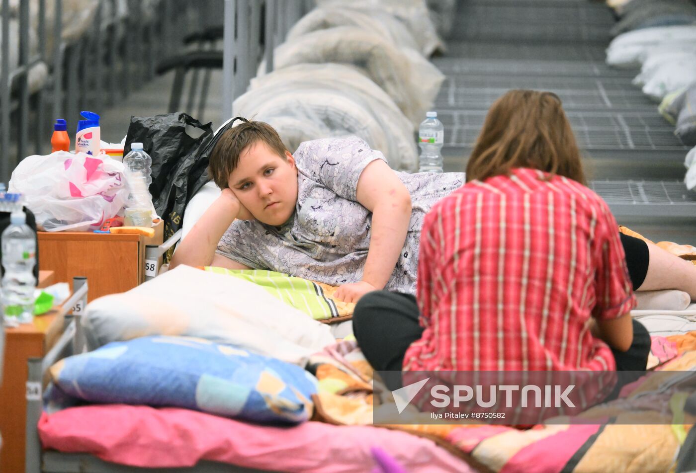 Russia Ukraine Kursk Attack Evacuees