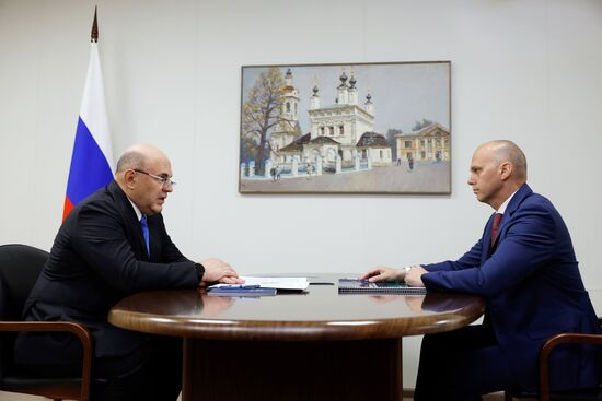 Russia Mishustin Central Federal District