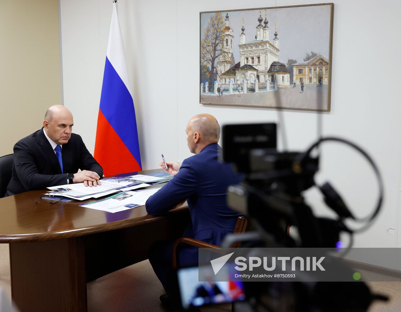 Russia Mishustin Central Federal District