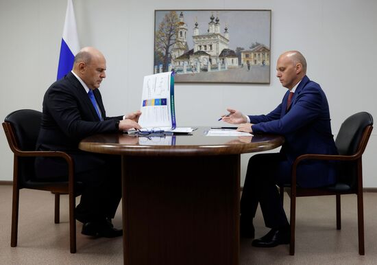 Russia Mishustin Central Federal District