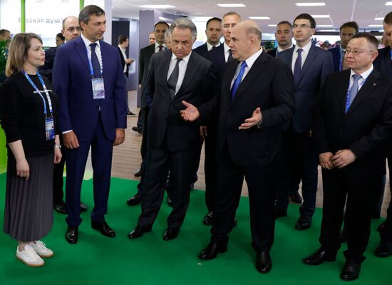 Russia Mishustin Central Federal District