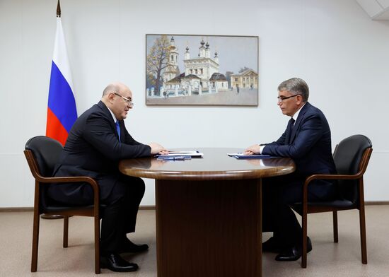 Russia Mishustin Central Federal District