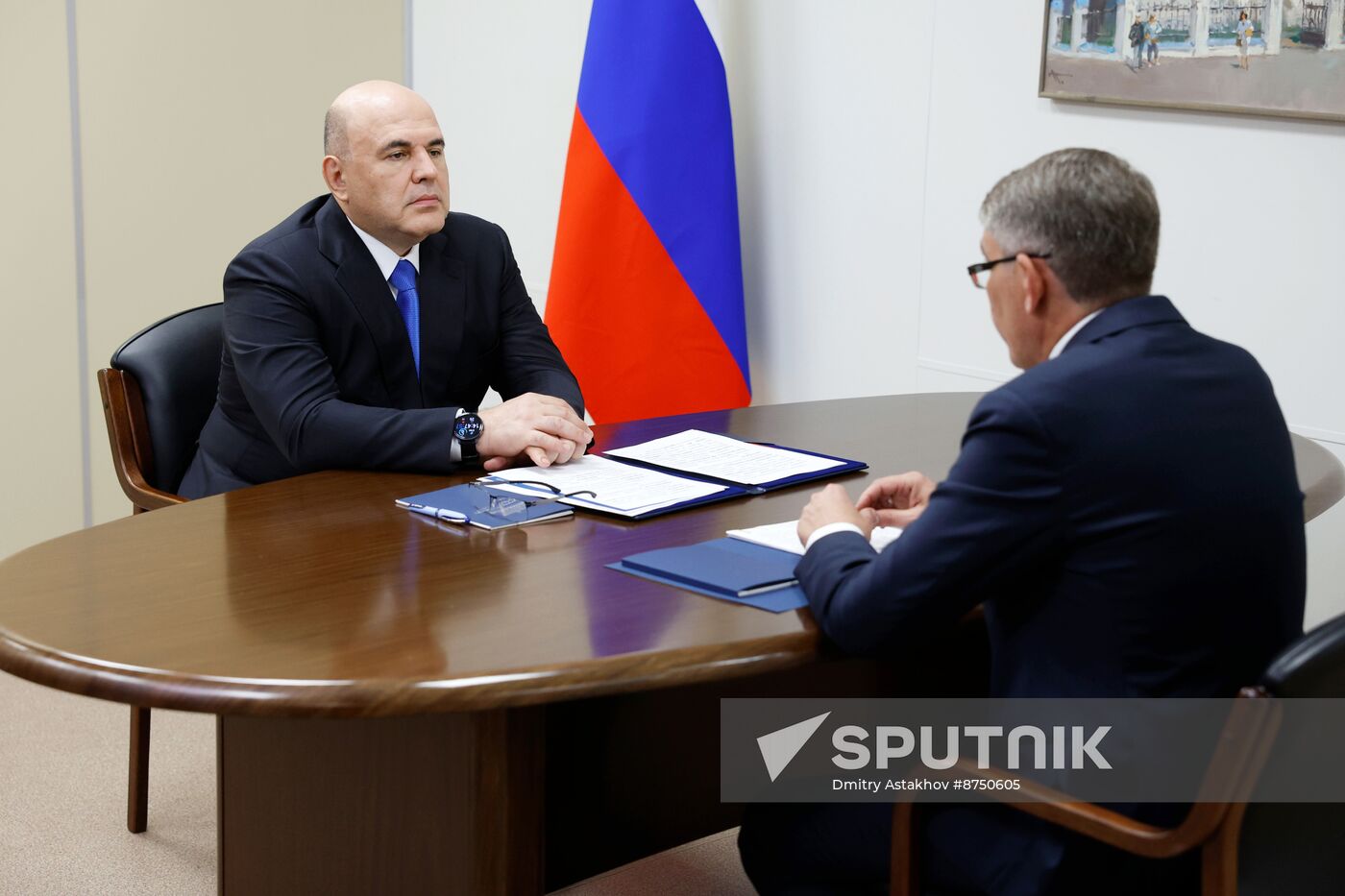 Russia Mishustin Central Federal District