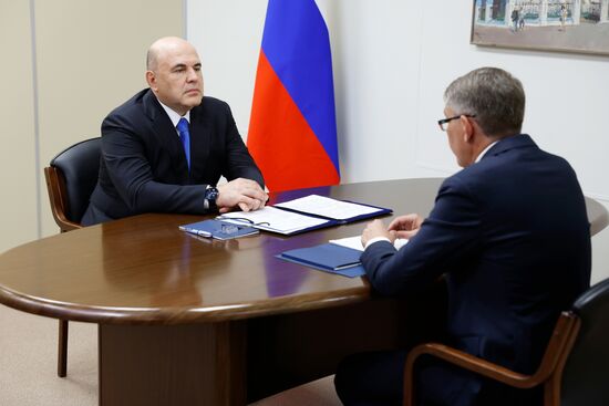 Russia Mishustin Central Federal District