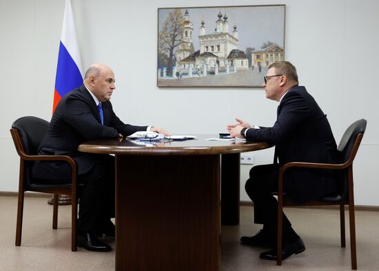 Russia Mishustin Central Federal District