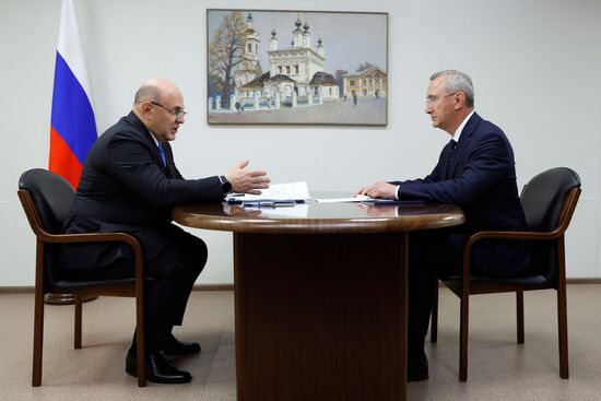 Russia Mishustin Central Federal District