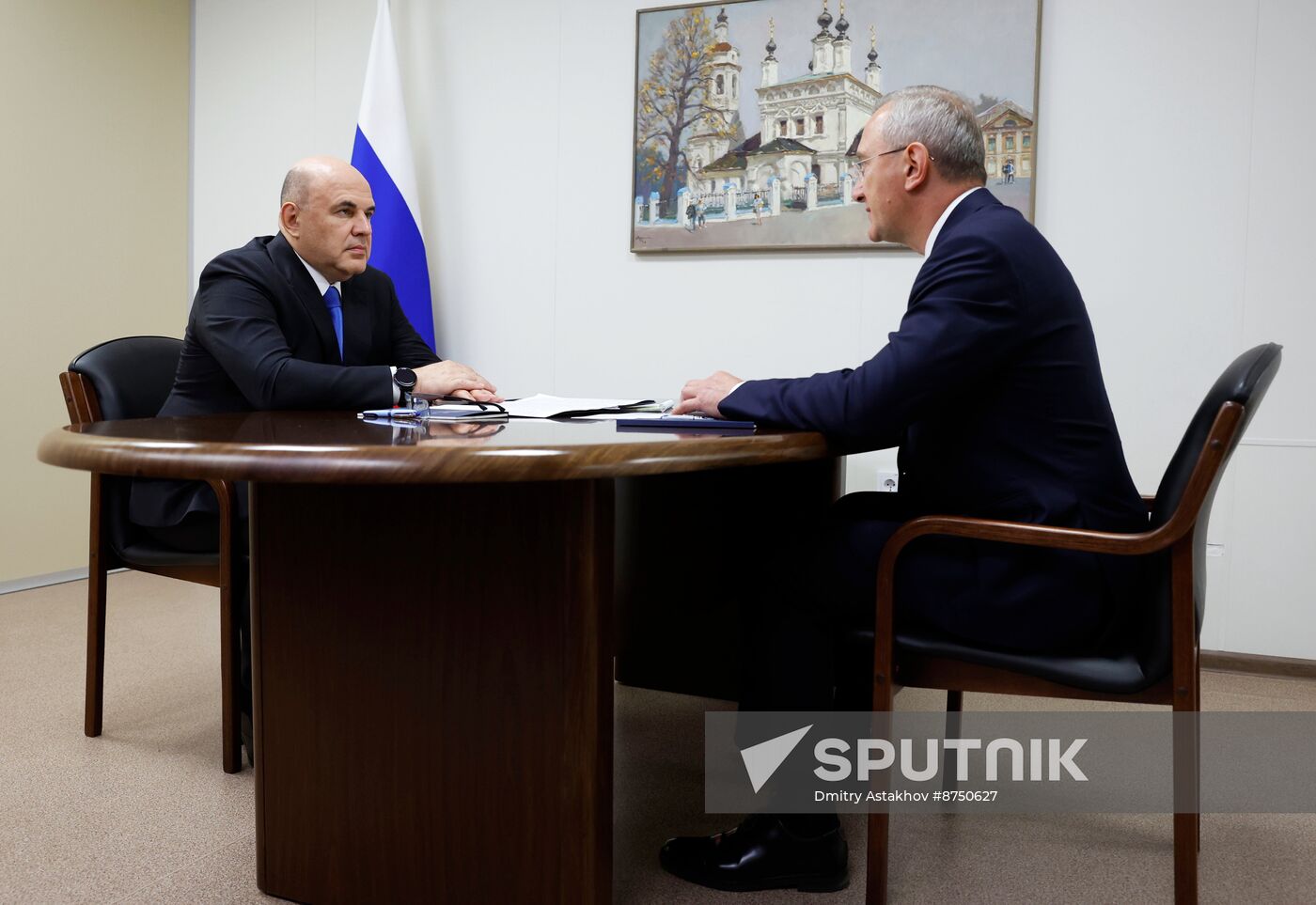 Russia Mishustin Central Federal District